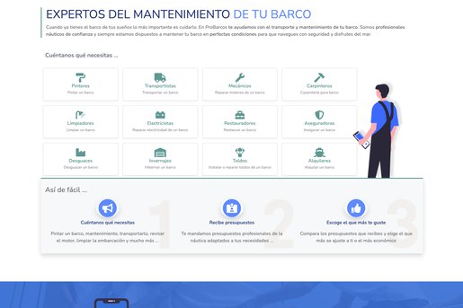 web-project-for-marine-industry-4 | Diseño Web y Desarrollo por Teo Salas