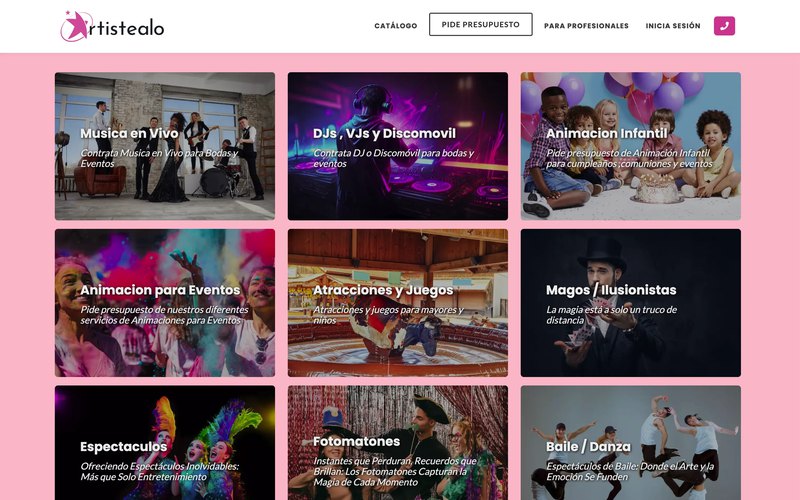 web-project-to-hire-artists-55 | Teo Salas